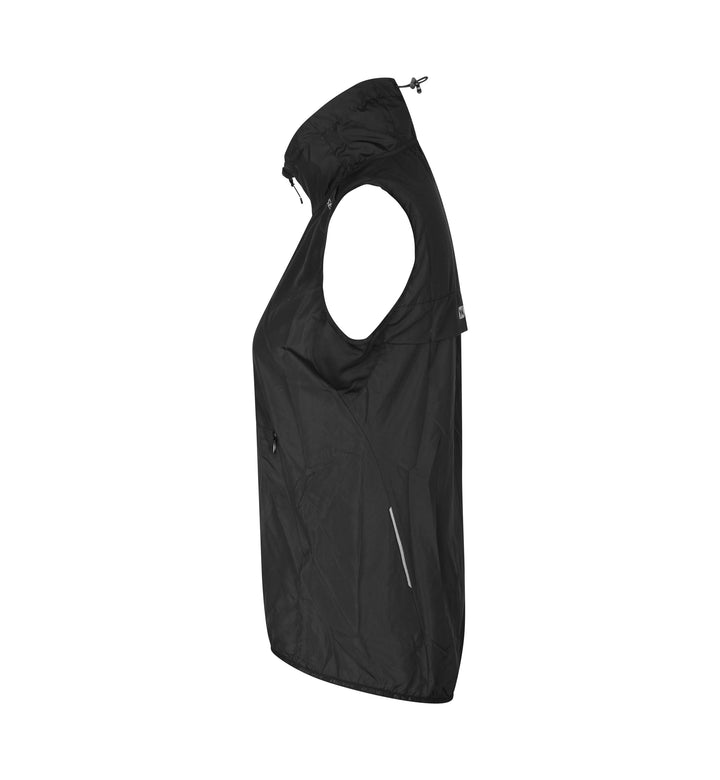 Gilet da corsa GEYSER | leggero | donna - Nero