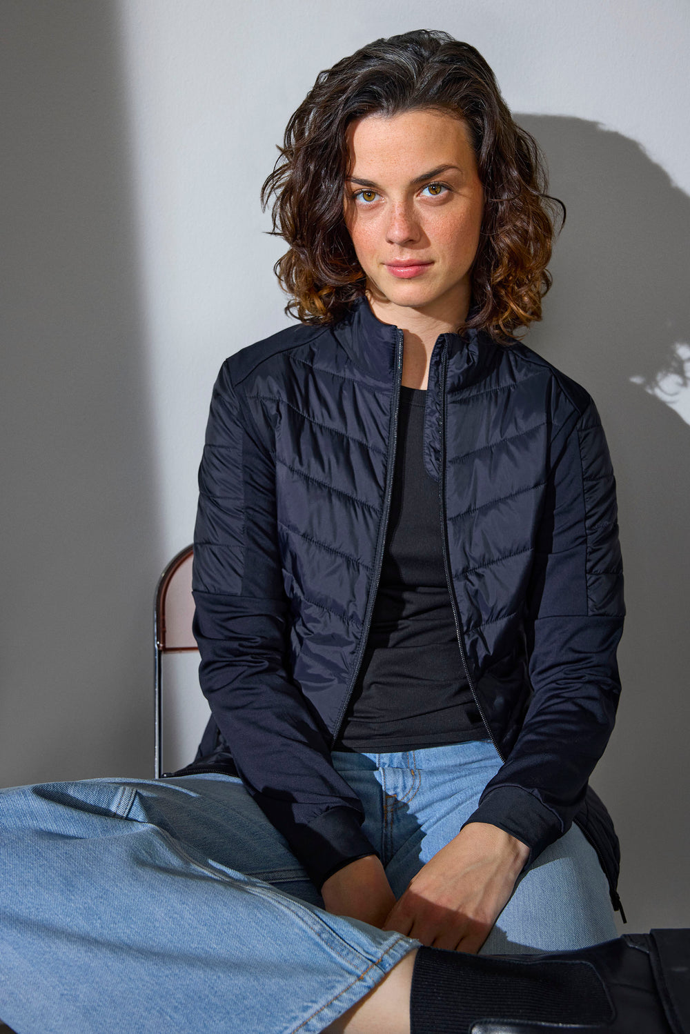 Giacca ibrida GEYSER | donna - Blu navy