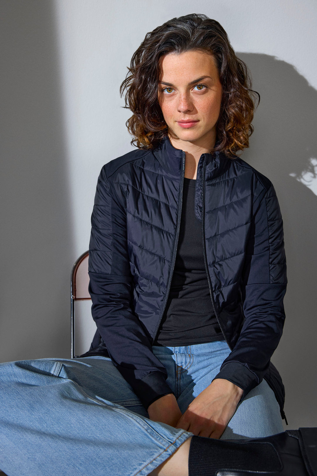 Giacca ibrida GEYSER | donna - Blu navy