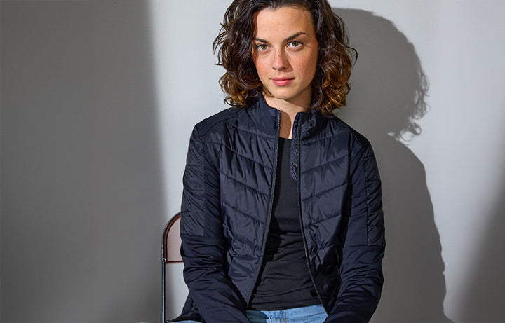 Giacca ibrida GEYSER | donna - Blu navy