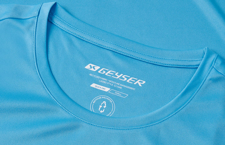 T-shirt GEYSER | essential | donna - Acqua