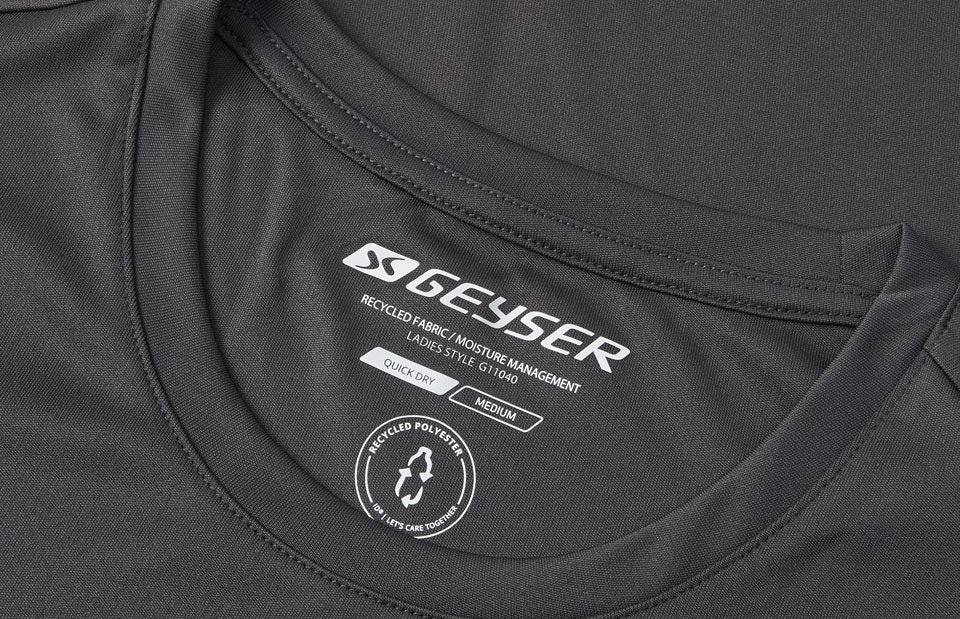 T-shirt GEYSER | essential | donna - Antracite