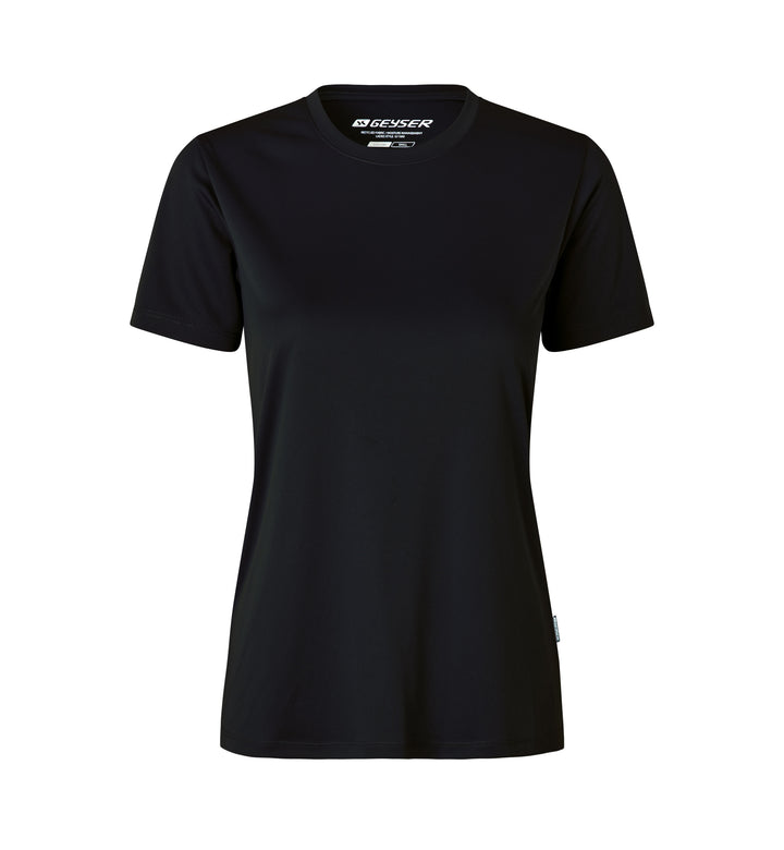 T-shirt GEYSER | essential | donna - Nero