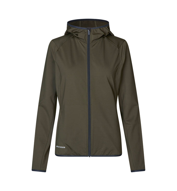Hoodie GEYSER stretch | donna - Oliva