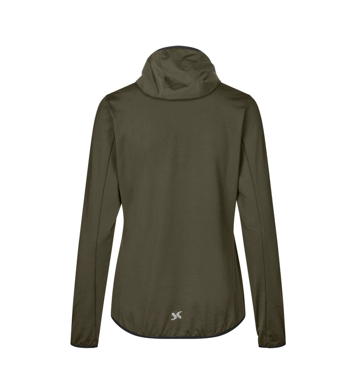 Hoodie GEYSER stretch | donna - Oliva