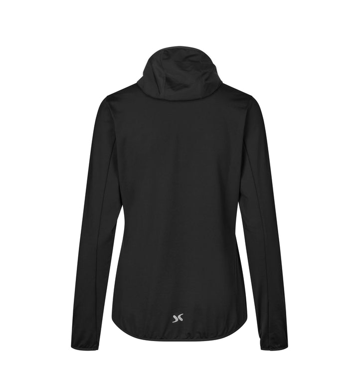 Hoodie GEYSER stretch | donna - Nero