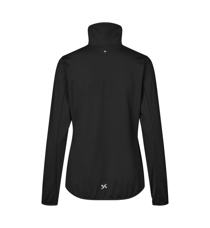 Trainer GEYSER stretch | zip ¼ | donna - Nero