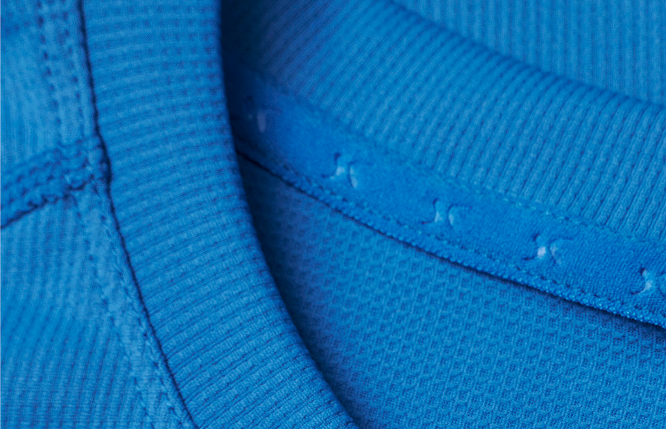 T-shirt GEYSER Active - Azure