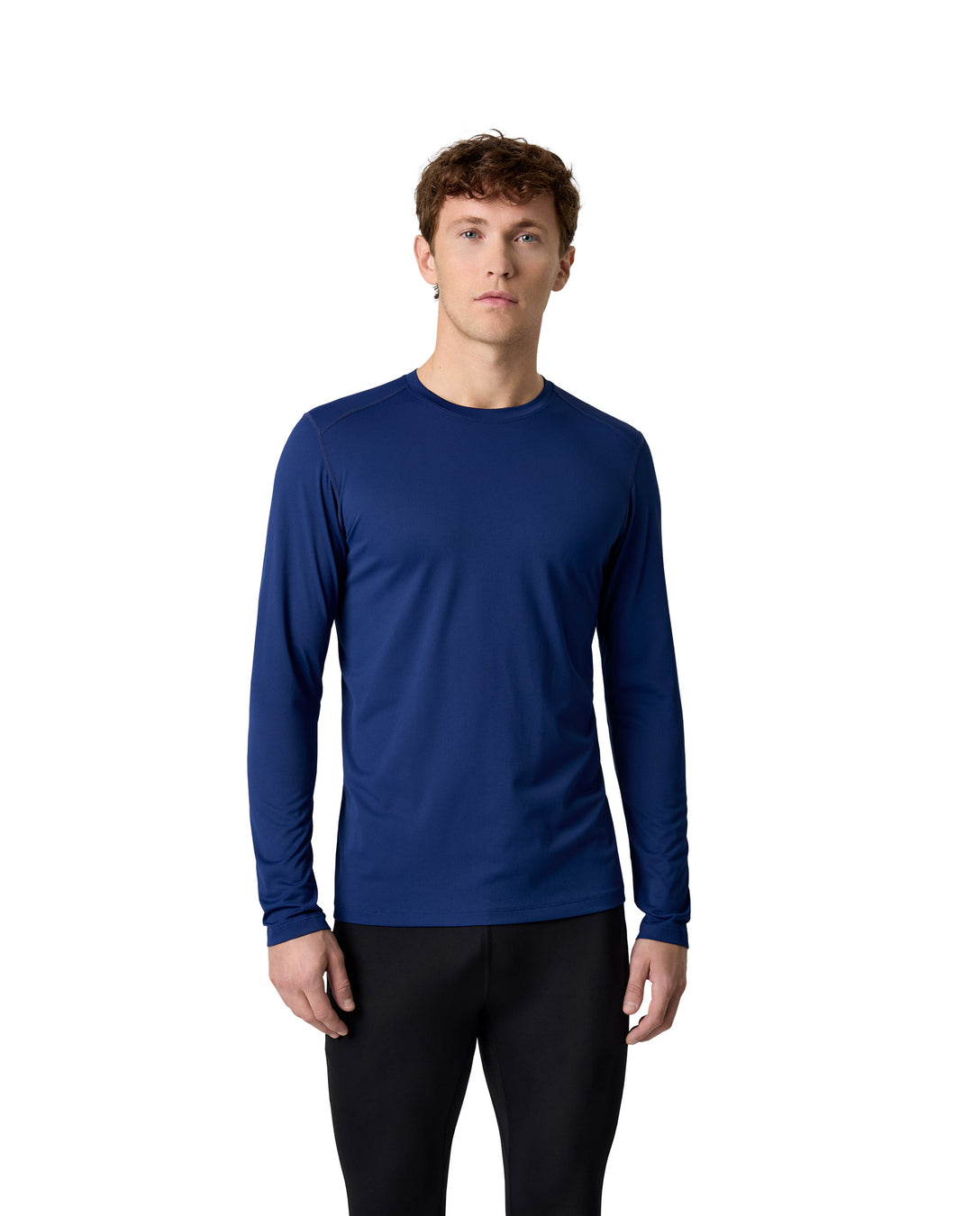 T-shirt GEYSER Active | manica lunga - Blu navy