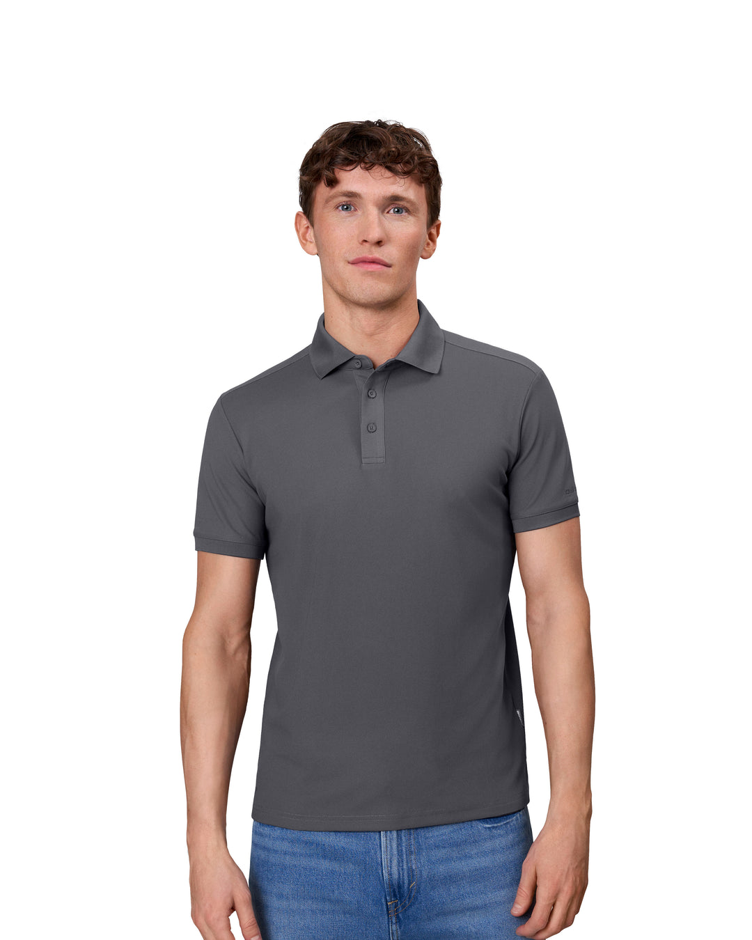 Polo GEYSER | funzionale - Grigio argento
