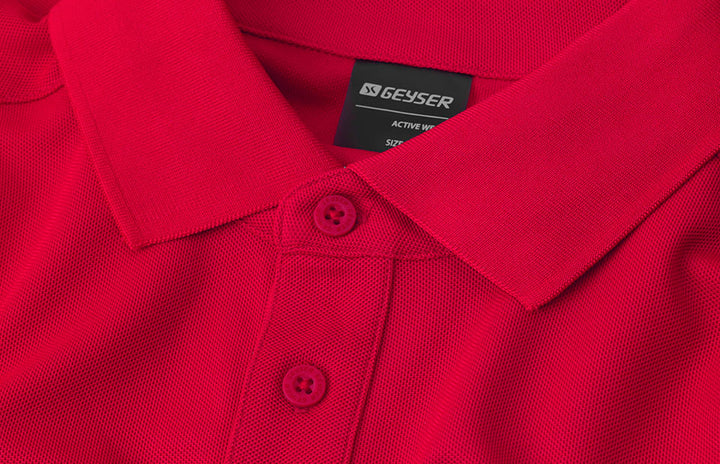 Polo GEYSER | funzionale - Rosso