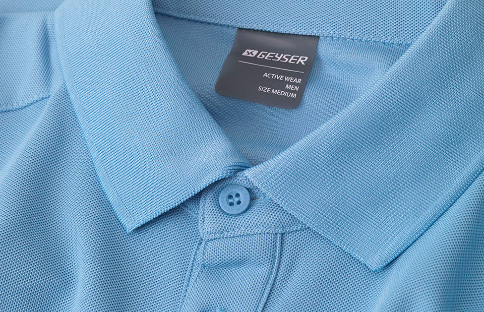 Polo GEYSER | funzionale - Azzurro