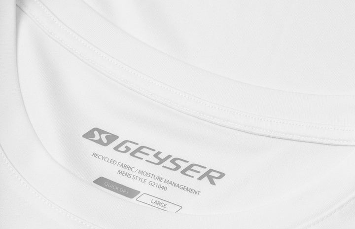 T-shirt GEYSER | essential - Bianco