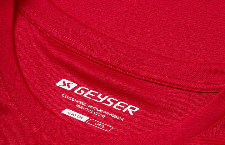 T-shirt GEYSER | essential - Rosso
