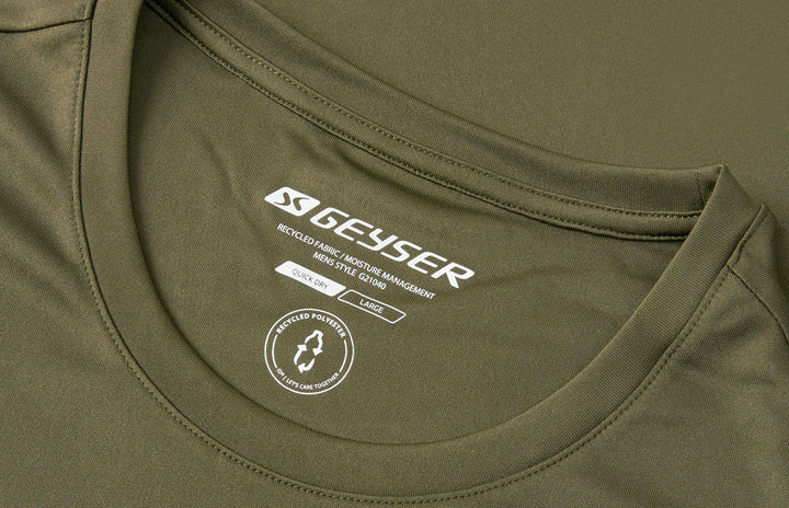 T-shirt GEYSER | essential - Oliva
