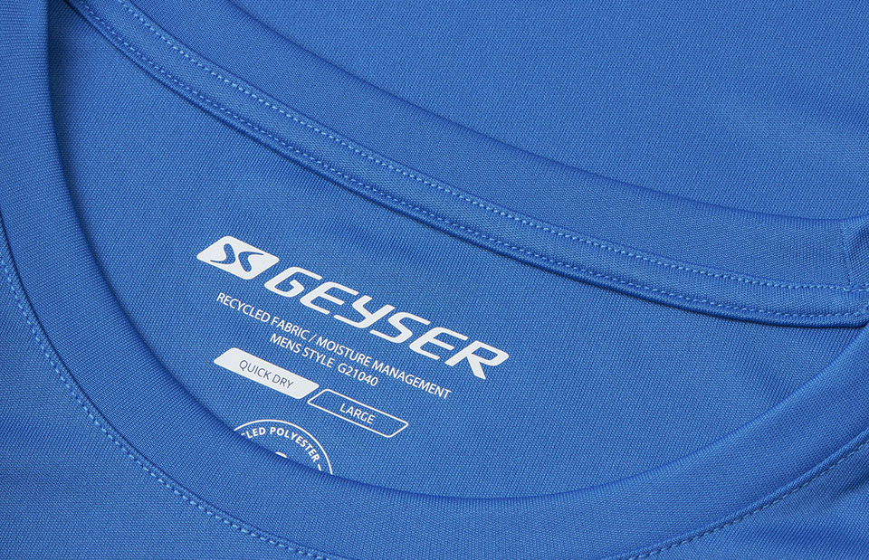 T-shirt GEYSER | essential - Azure