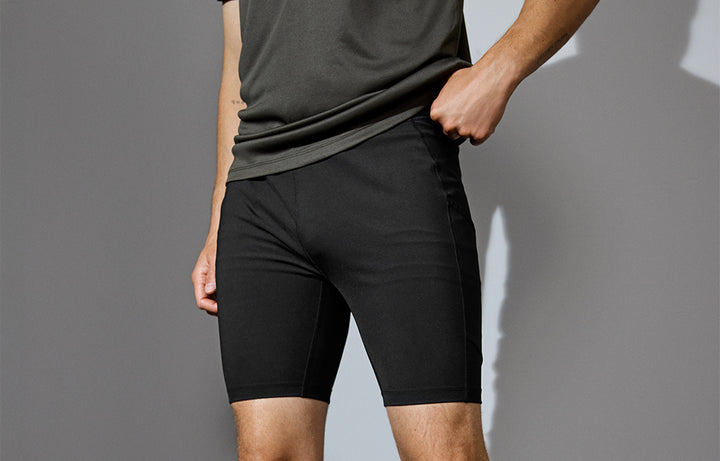 Leggings GEYSER Performance | corti - Nero