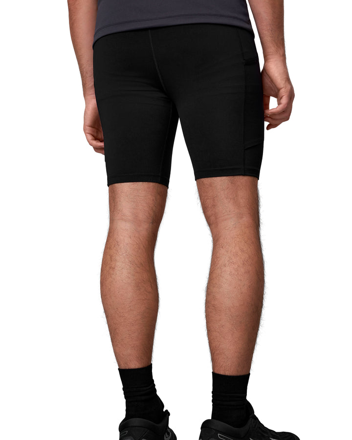 Leggings GEYSER Performance | corti - Nero