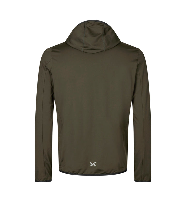 Hoodie GEYSER stretch - Oliva