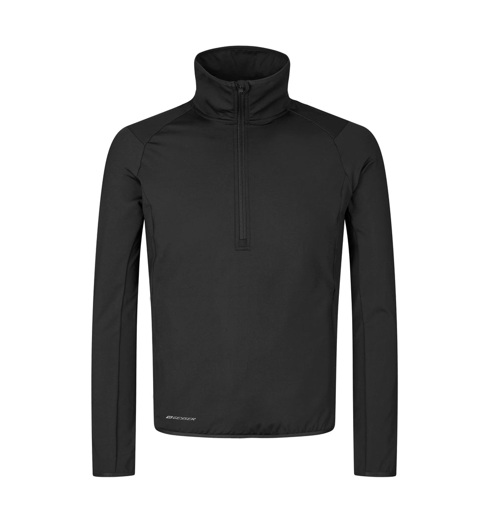 Trainer GEYSER stretch | zip ¼ - Nero