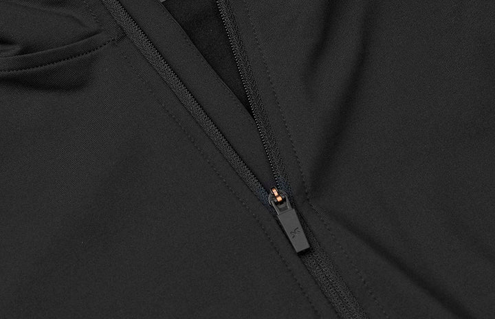 Trainer GEYSER stretch | zip ¼ - Nero