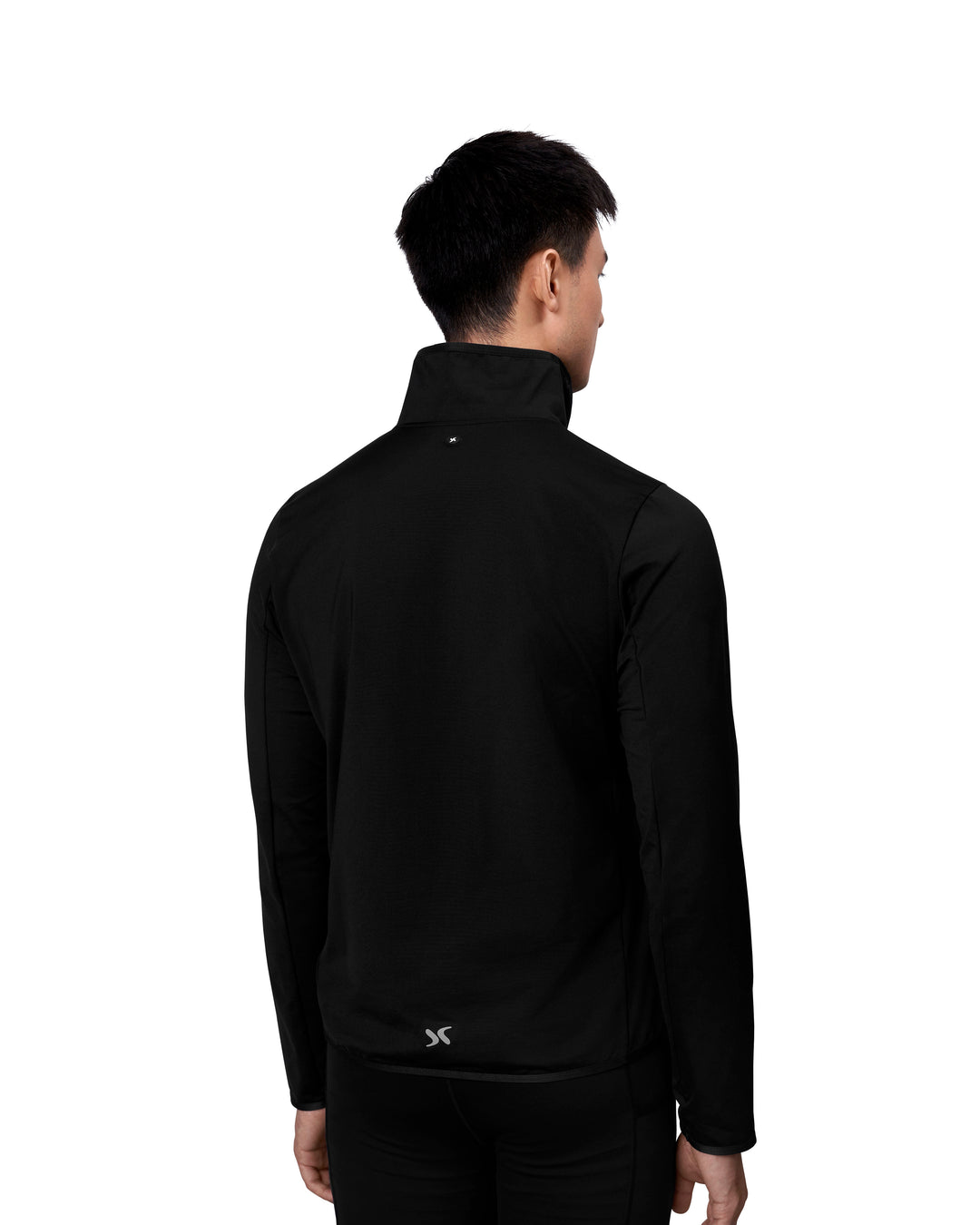 Trainer GEYSER stretch | zip ¼ - Nero