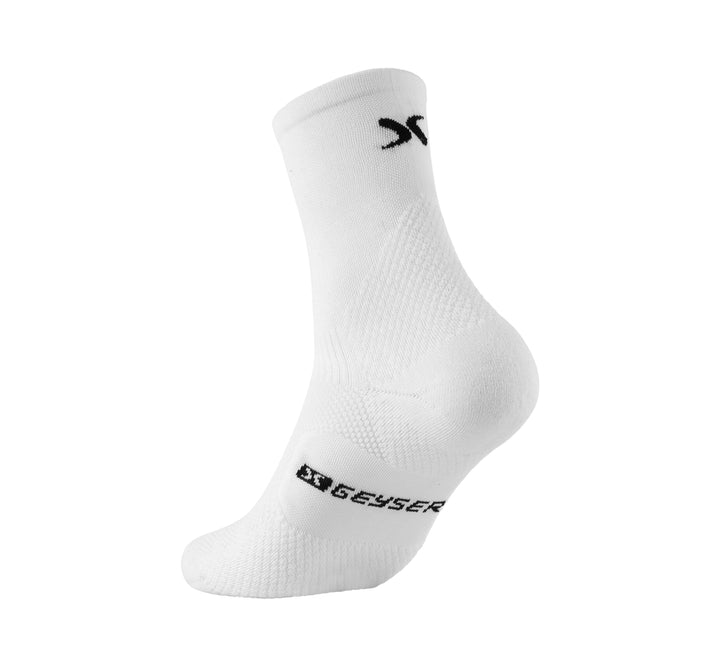 Calze da corsa GEYSER stretch - Bianco