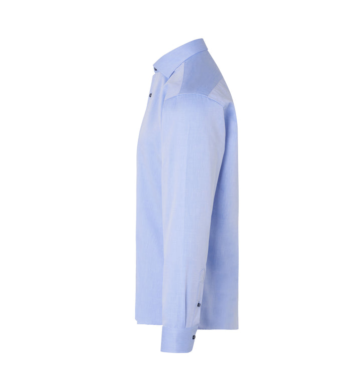 SEVEN SEAS Fine Twill Contrast | modern - Azzurro