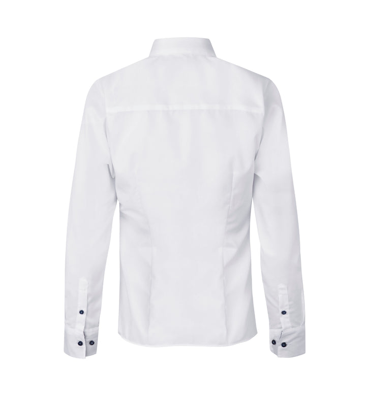 SEVEN SEAS Fine Twill Contrast | modern | donna - Bianco