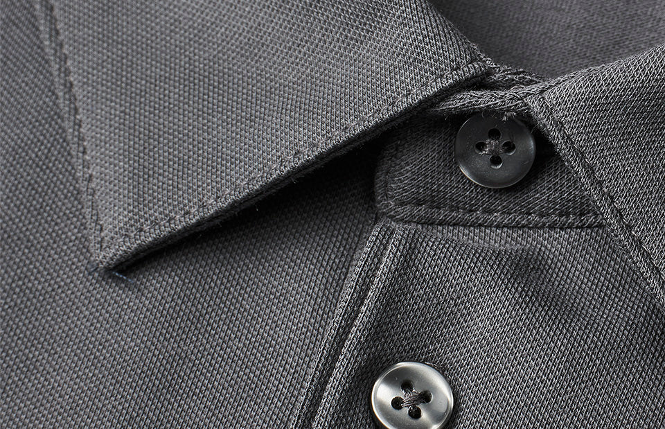 Polo SEVEN SEAS | biologica - Grigio argento