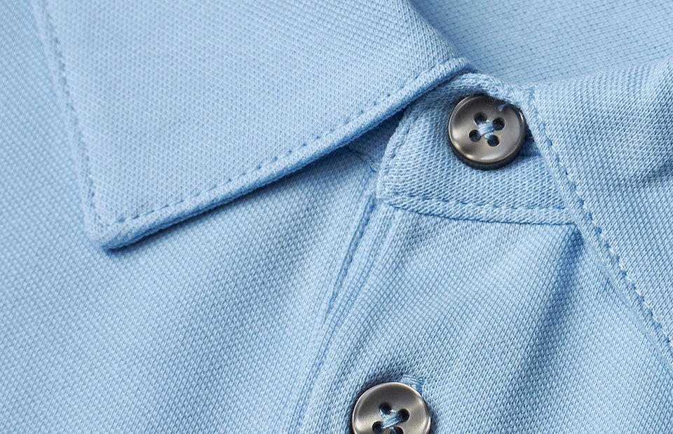 Polo SEVEN SEAS | biologica - Azzurro