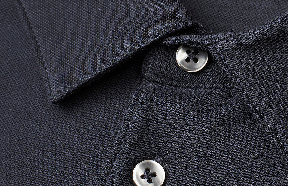 Polo SEVEN SEAS | biologica - Blu navy