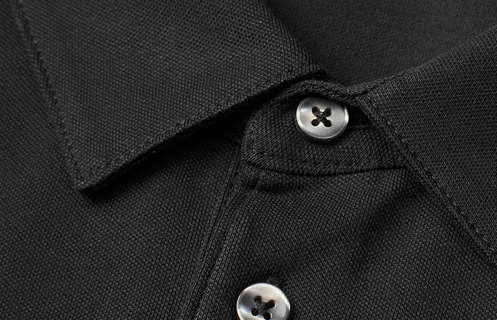 Polo SEVEN SEAS | biologica - Nero