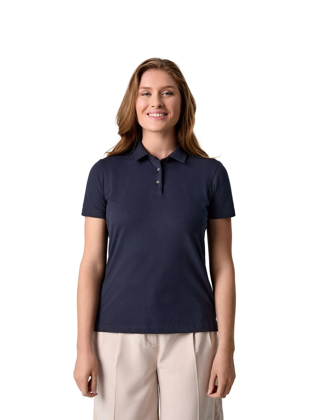 Polo SEVEN SEAS | biologica | donna - Blu navy