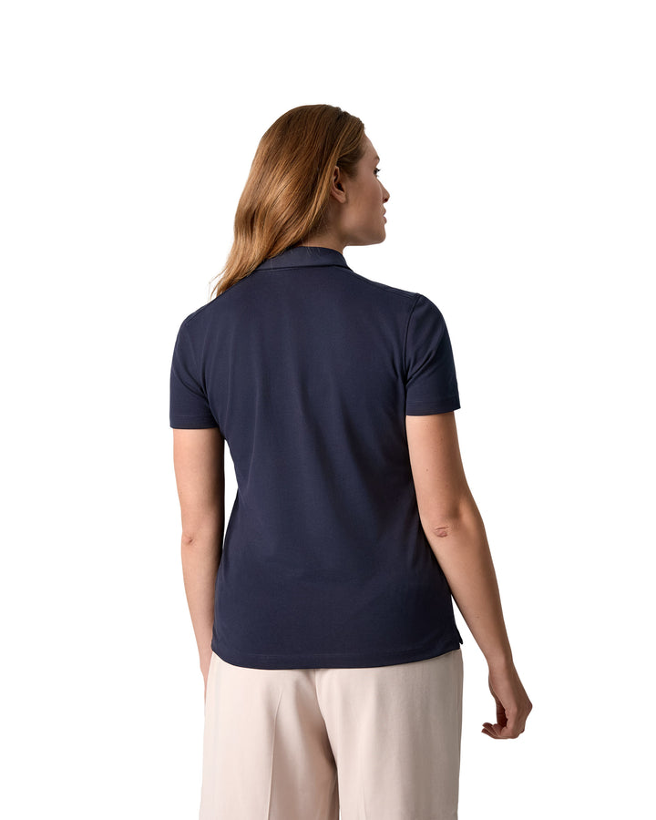 Polo SEVEN SEAS | biologica | donna - Blu navy