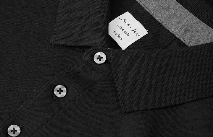 SEVEN SEAS The polo - Nero