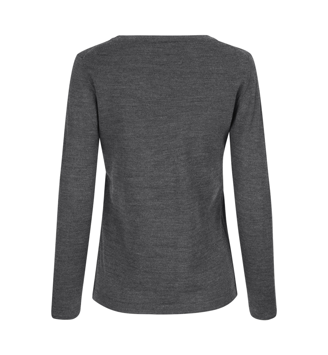 SEVEN SEAS The knit | girocollo | donna - Grigio scuro mélange