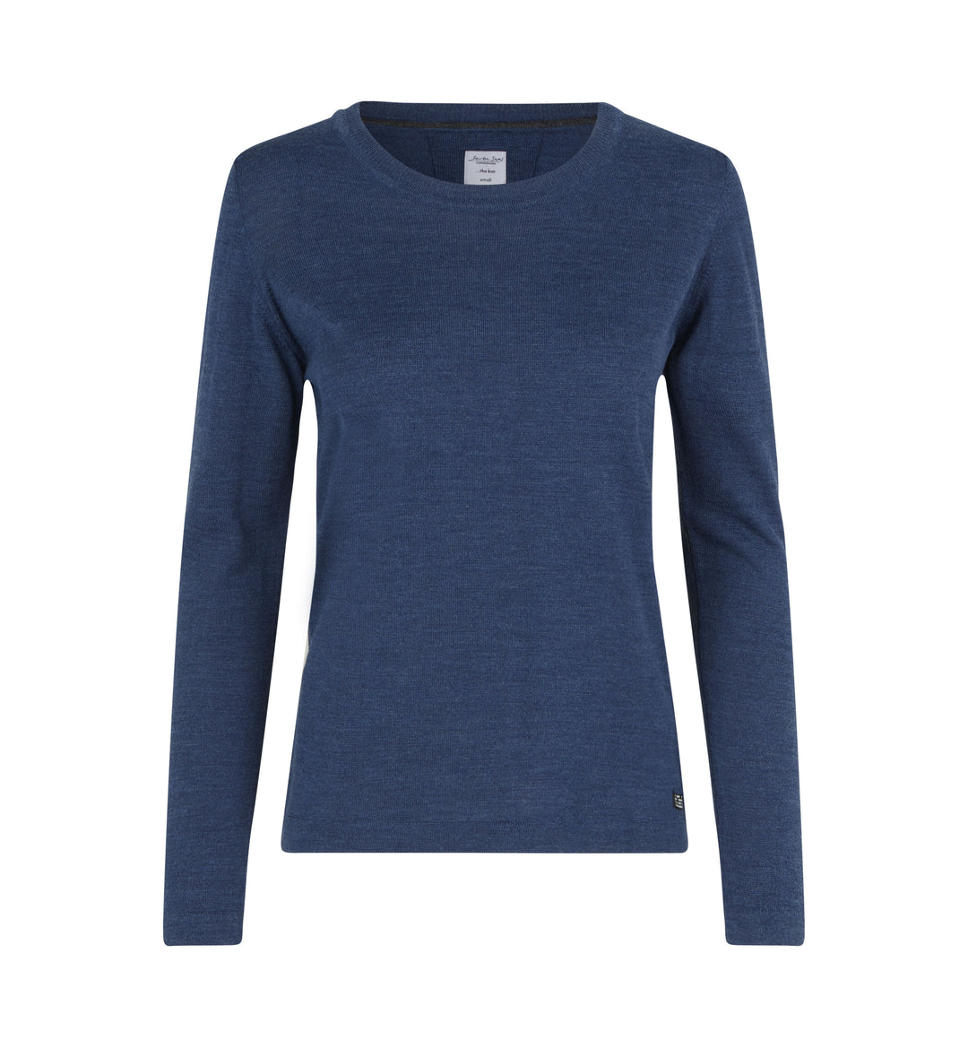SEVEN SEAS The knit | girocollo | donna - Blu mélange