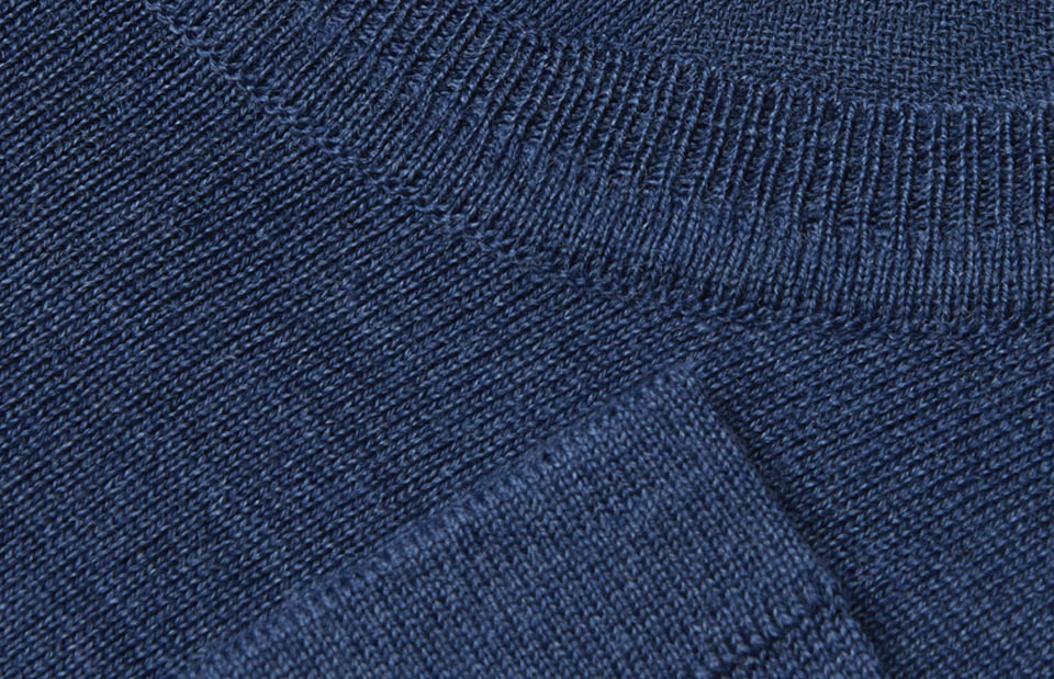 SEVEN SEAS The knit | girocollo | donna - Blu mélange