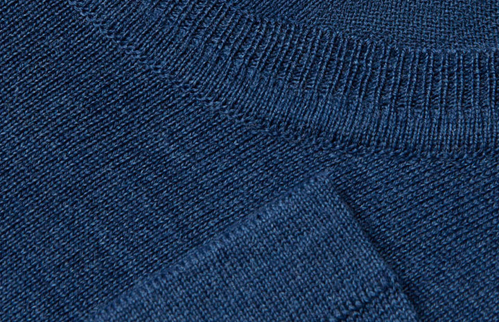 SEVEN SEAS The knit | girocollo | donna - Blu mélange