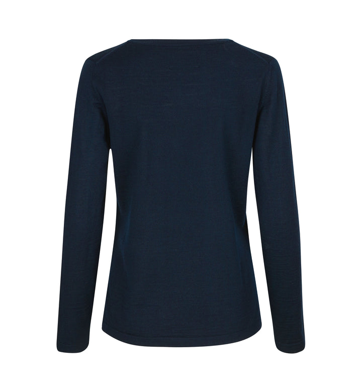 SEVEN SEAS The knit | girocollo | donna - Blu navy