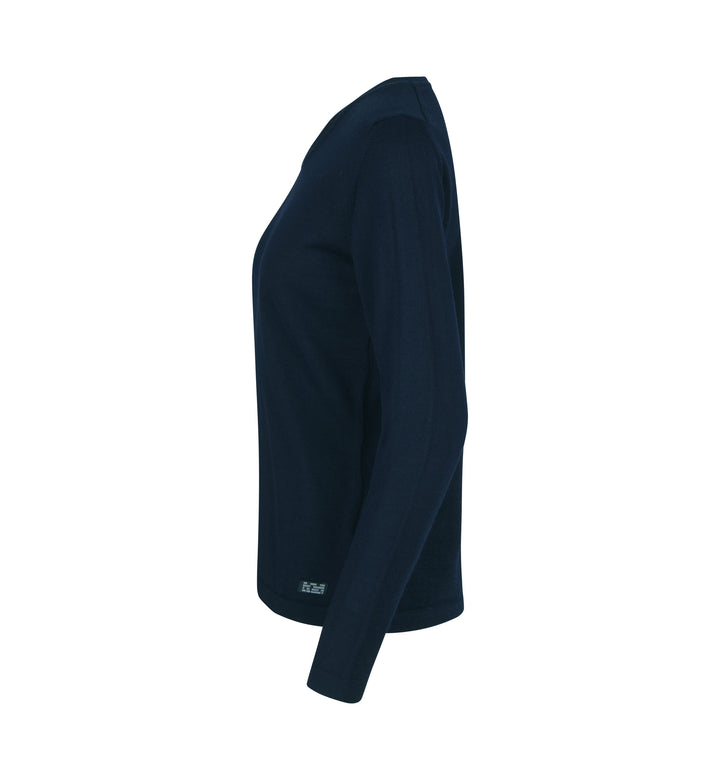 SEVEN SEAS The knit | girocollo | donna - Blu navy