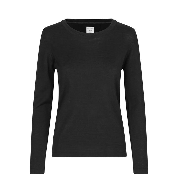 SEVEN SEAS The knit | girocollo | donna - Nero