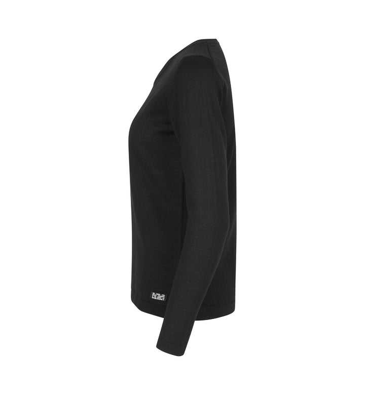 SEVEN SEAS The knit | girocollo | donna - Nero