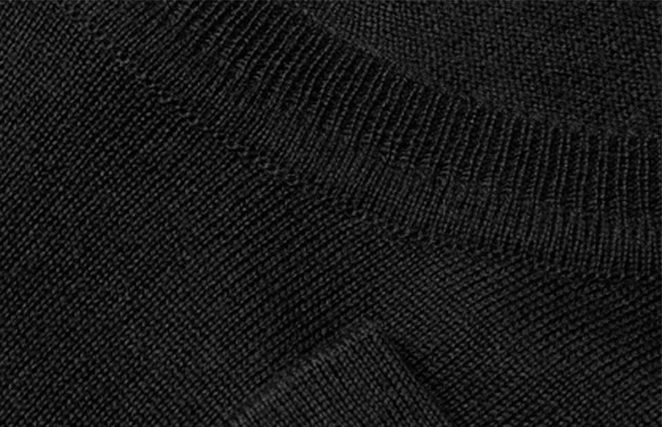 SEVEN SEAS The knit | girocollo | donna - Nero