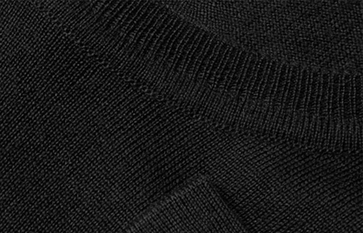 SEVEN SEAS The knit | girocollo | donna - Nero