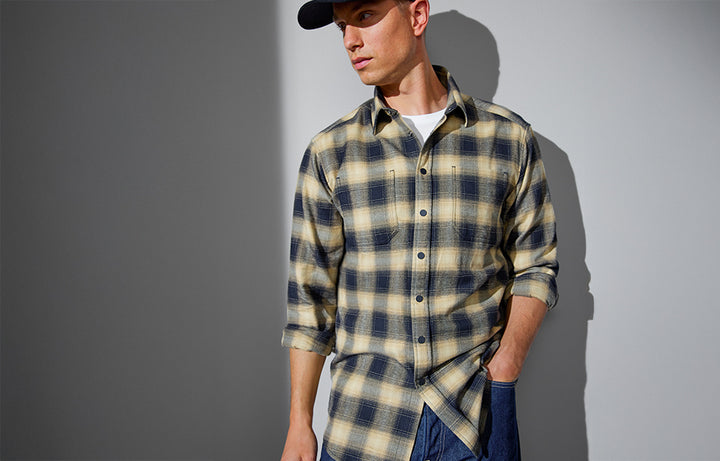 SEVEN SEAS Flannel | unisex - Sabbia