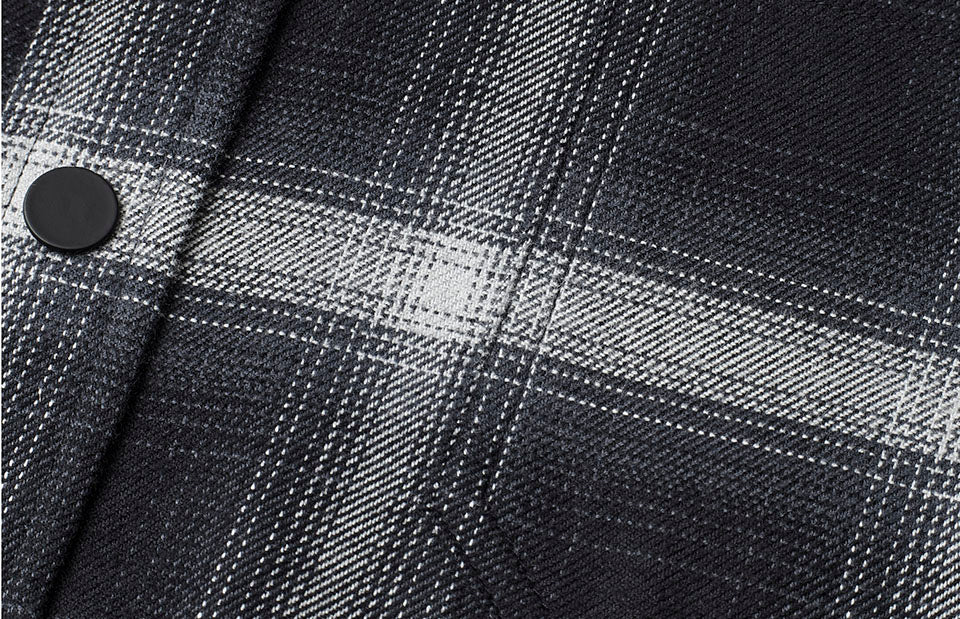 SEVEN SEAS Flannel | unisex - Grigio argento