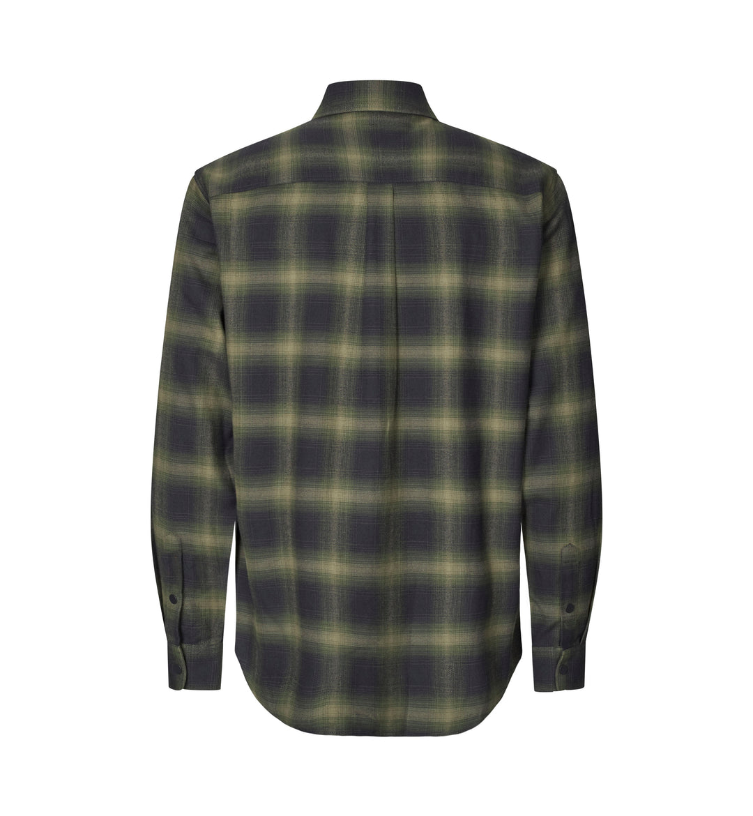 SEVEN SEAS Flannel | unisex - Oliva