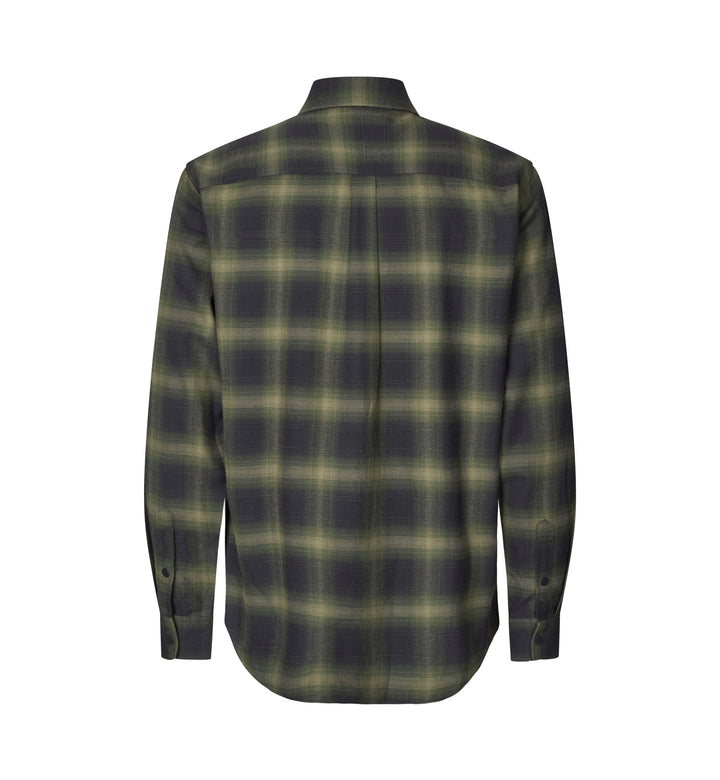 SEVEN SEAS Flannel | unisex - Oliva